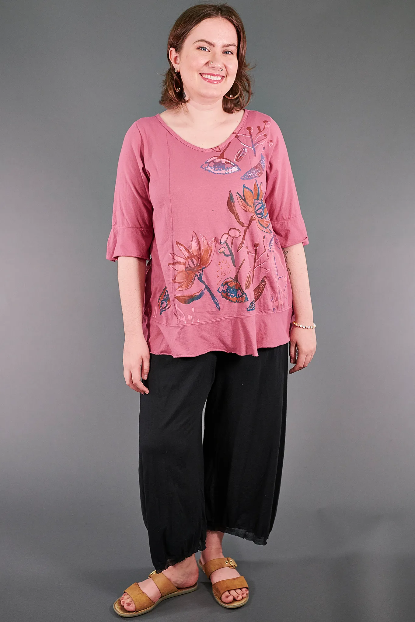 1562 Flounce Tee Bloom-Wildflower