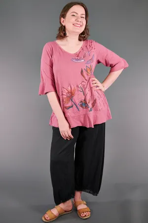 1562 Flounce Tee Bloom-Wildflower