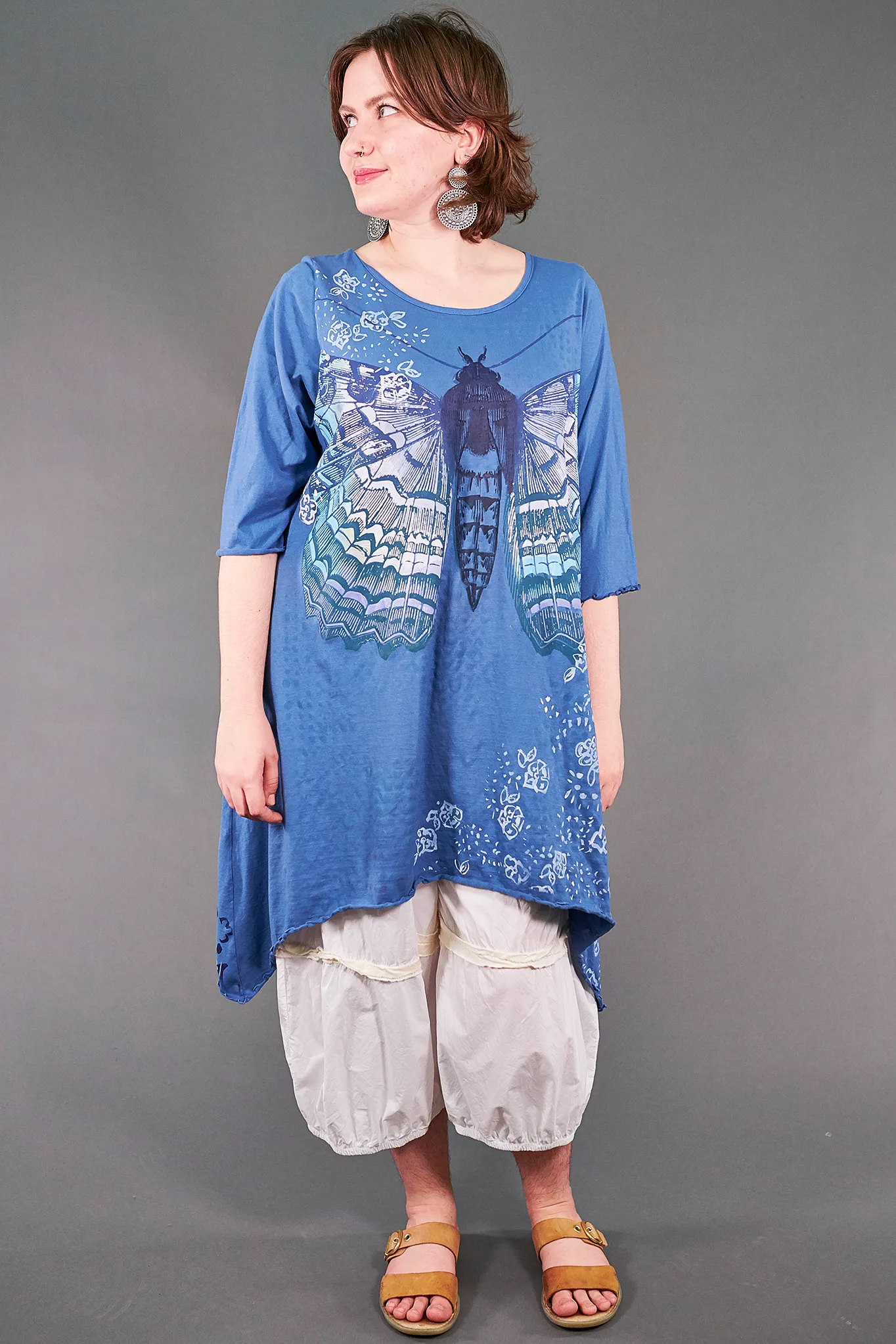 1565 Swing Tunic Delft-Vintage Moth