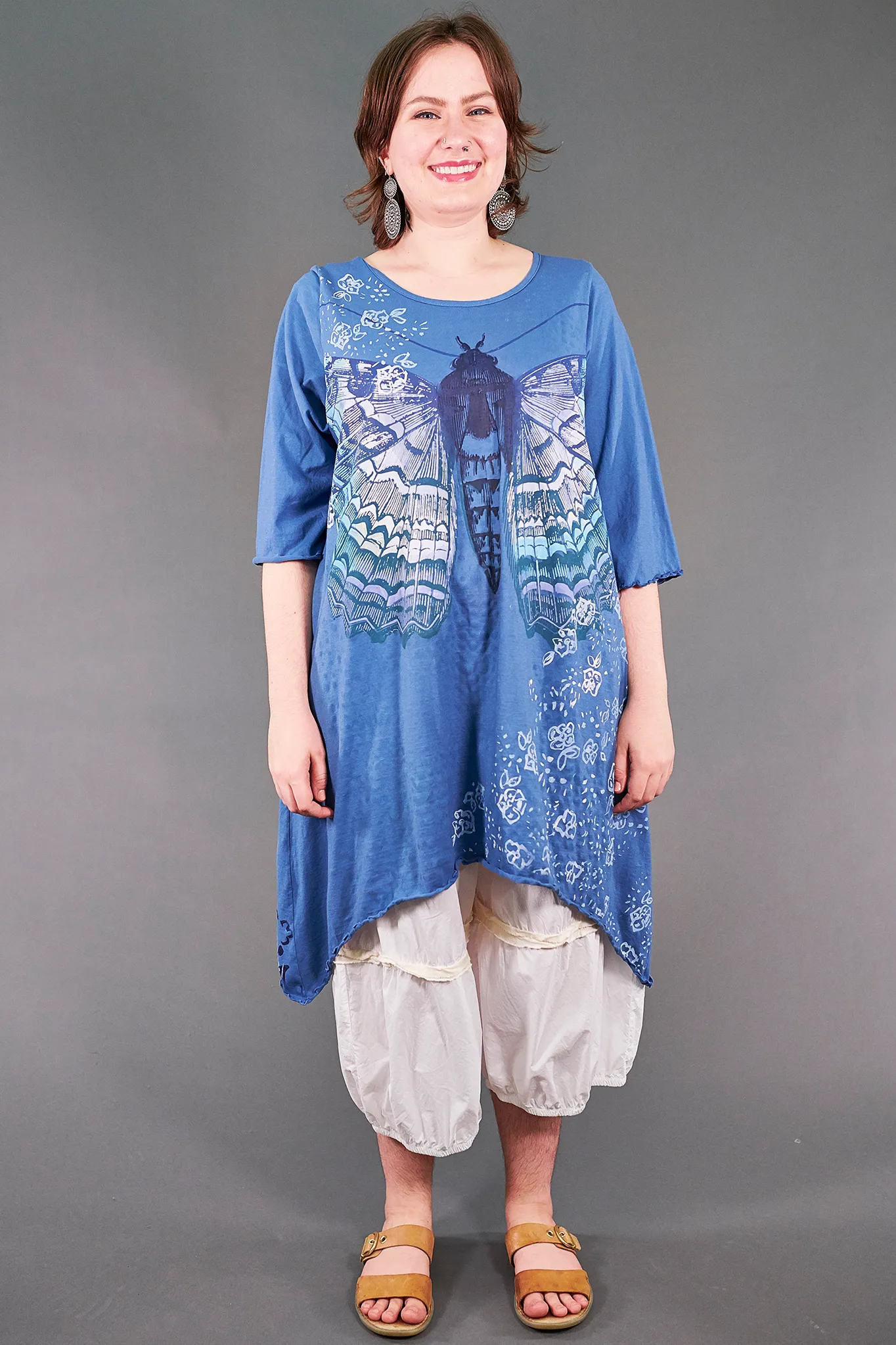1565 Swing Tunic Delft-Vintage Moth