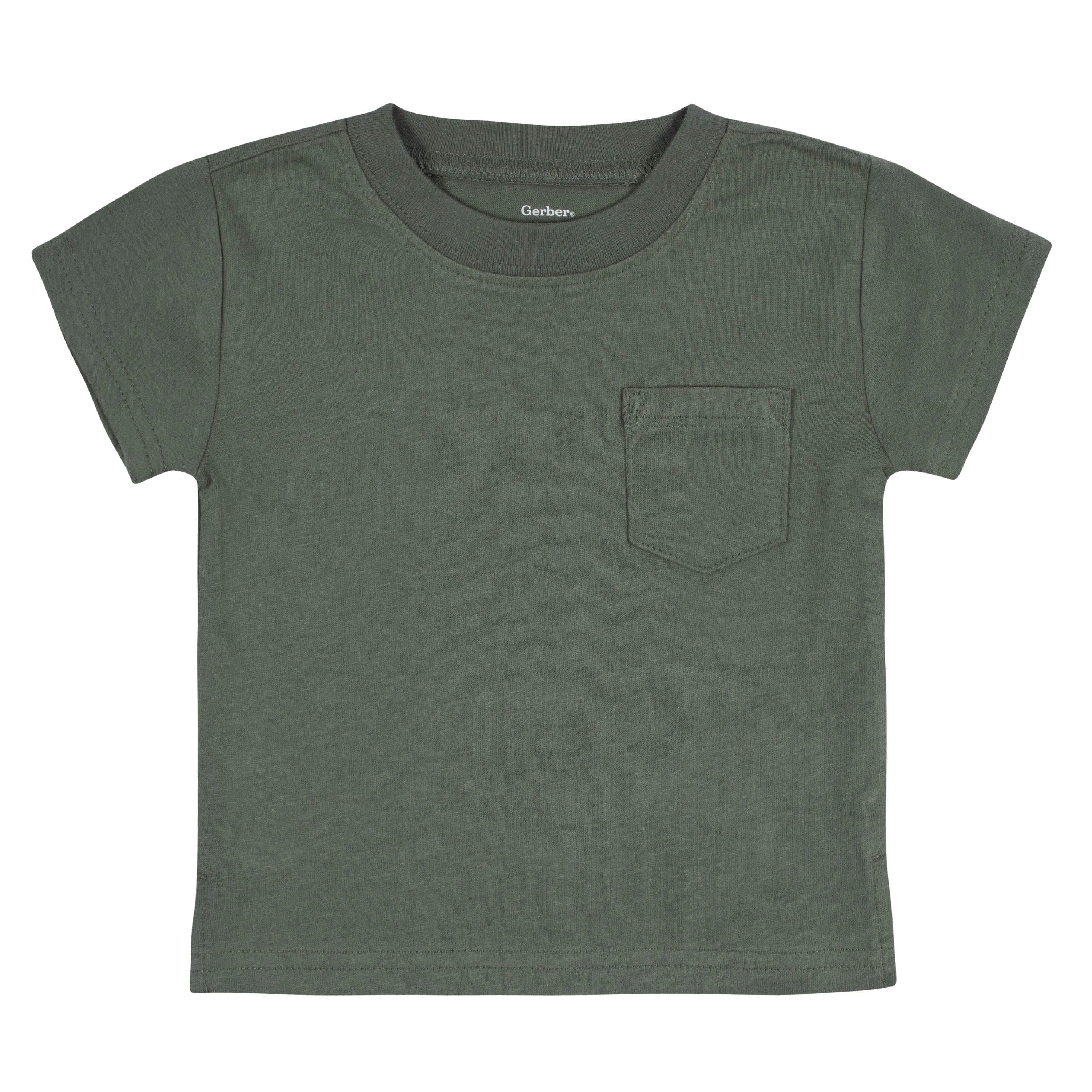 3-Pack Baby & Toddler Boys Color Me Camo Short Sleeve Pocket Tees