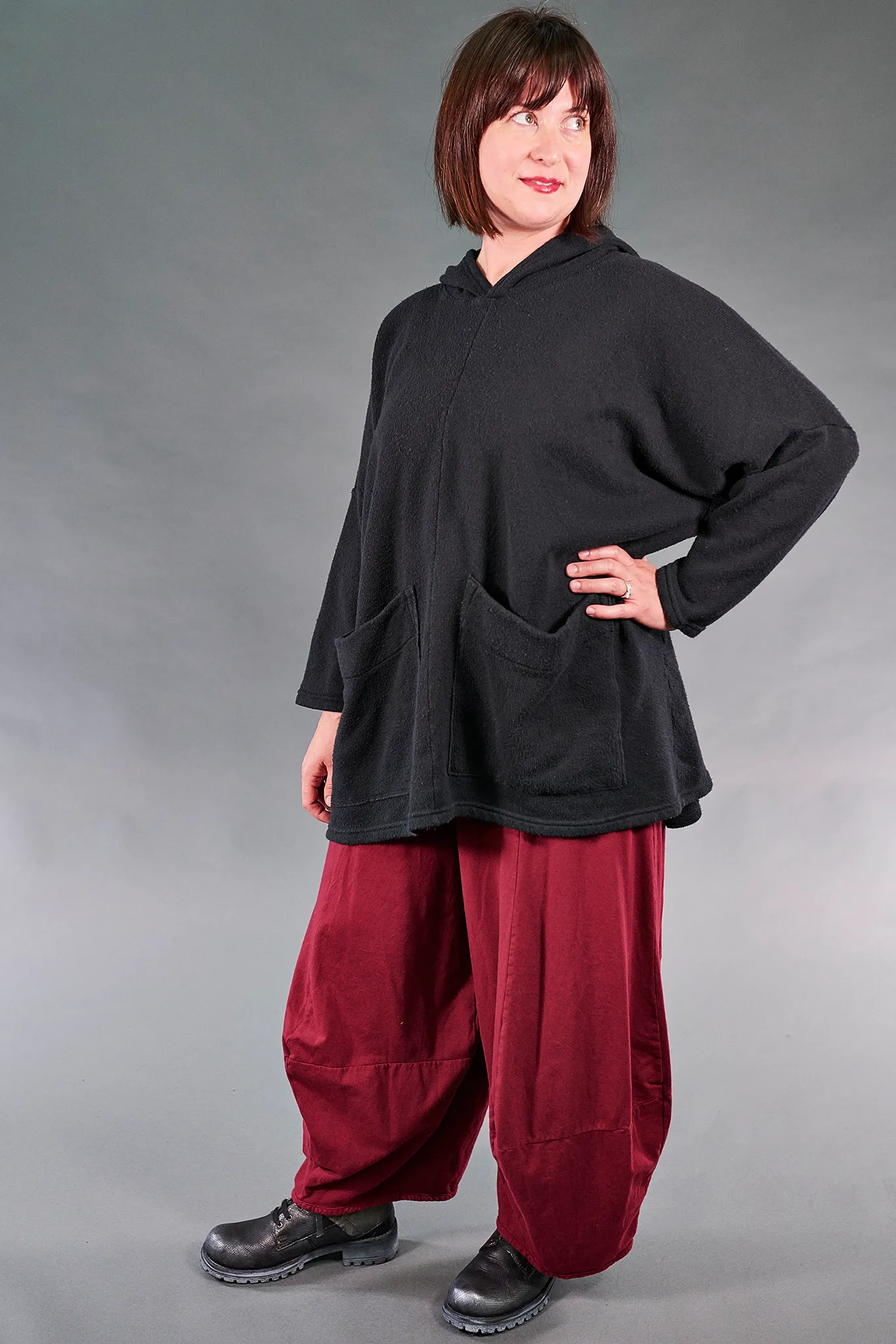 3273 Fold over Four square Pant Rowan-U
