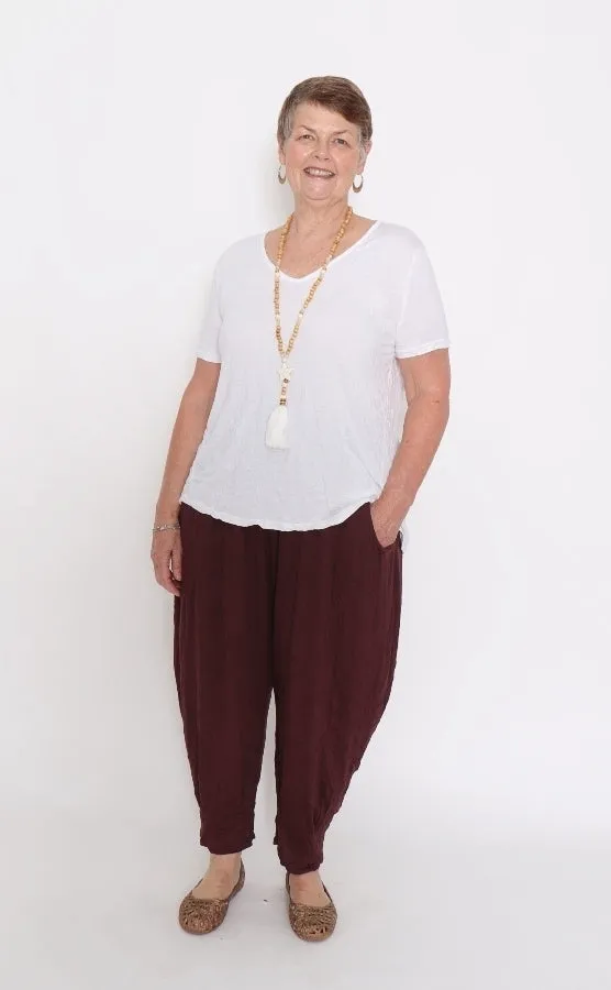 7718  Comfy Pants Chocolate & 7798 Top