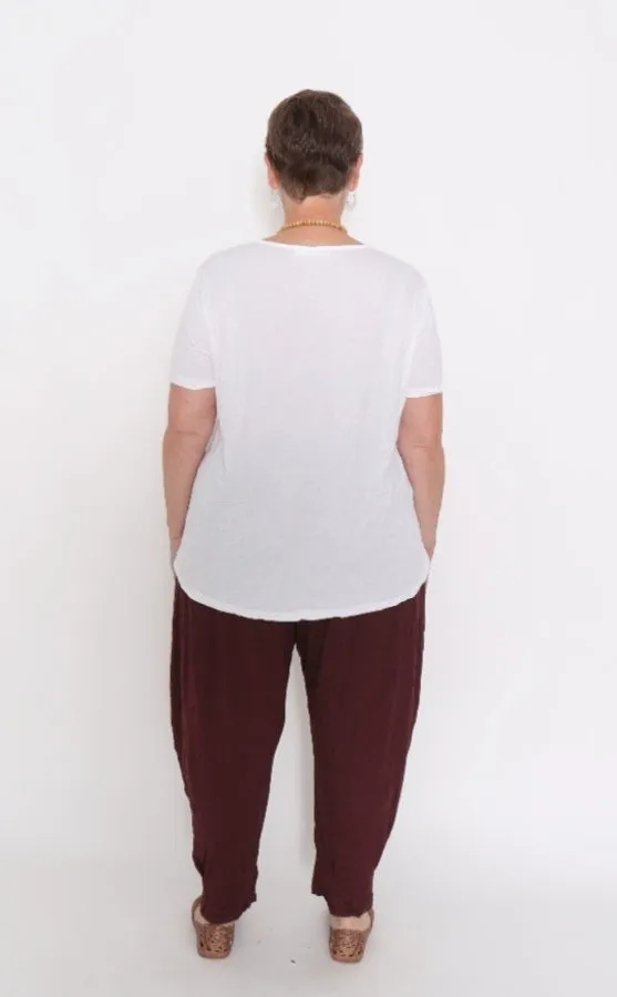 7718  Comfy Pants Chocolate & 7798 Top