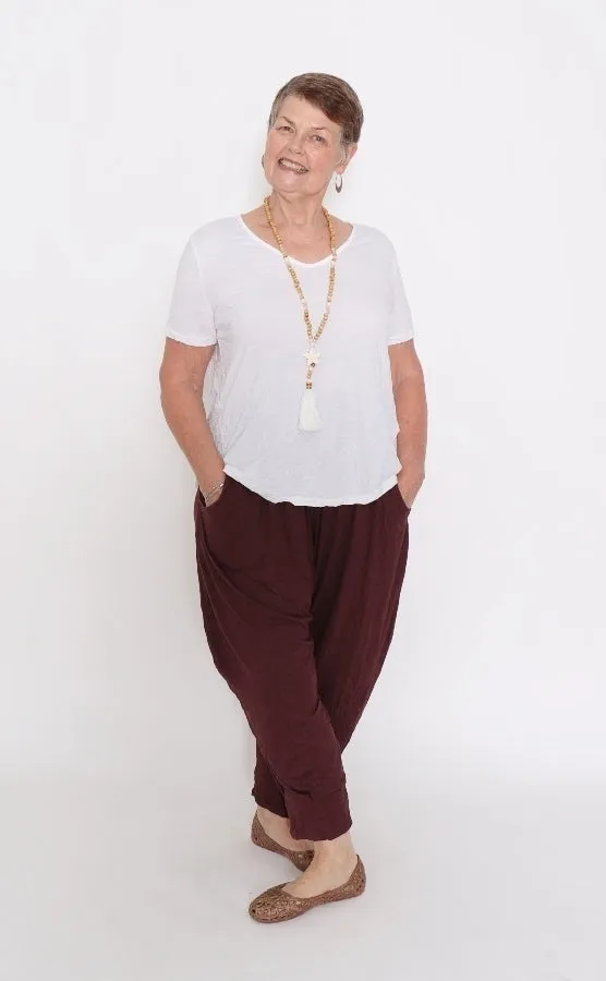 7718  Comfy Pants Chocolate & 7798 Top