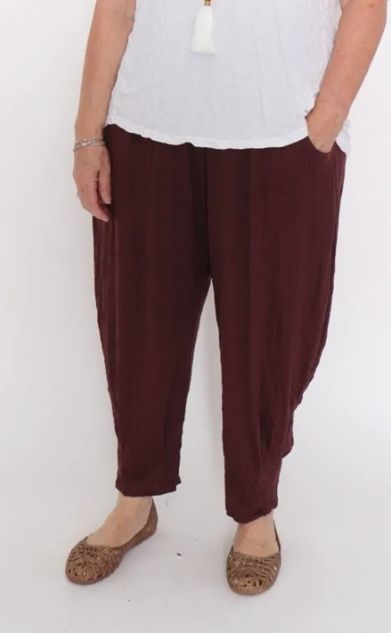 7718  Comfy Pants Chocolate & 7798 Top