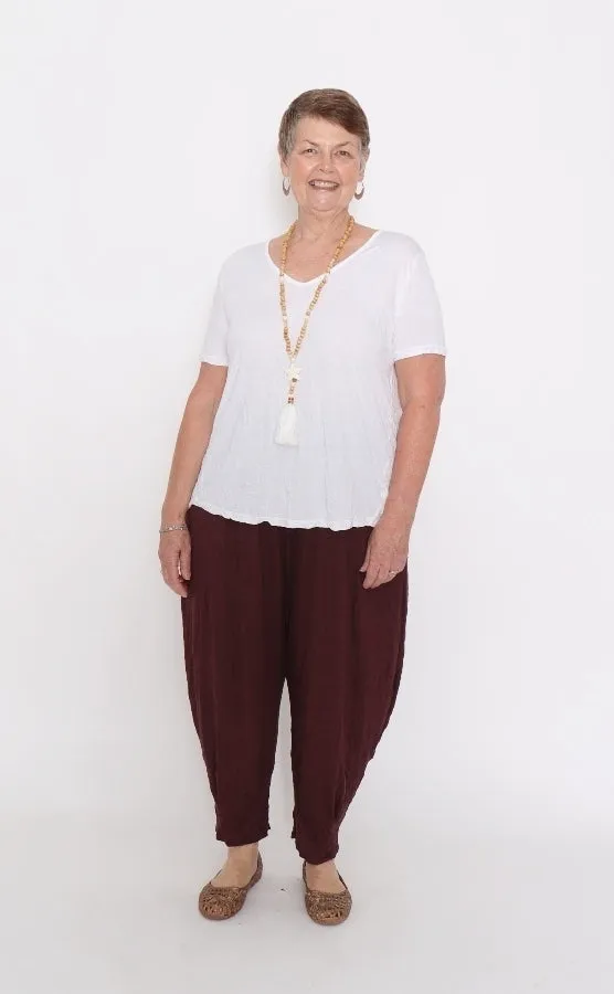 7718  Comfy Pants Chocolate & 7798 Top