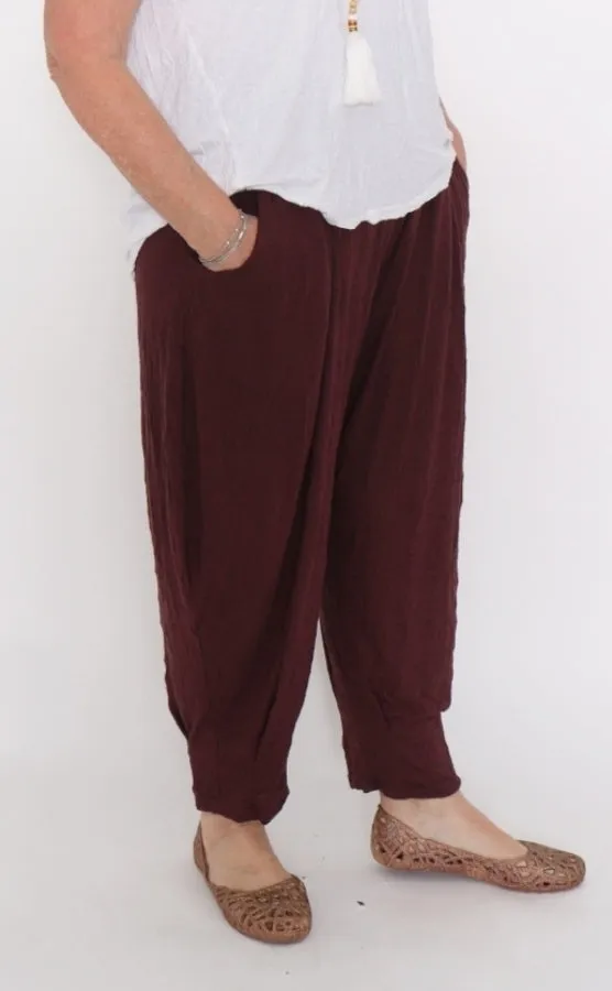 7718  Comfy Pants Chocolate & 7798 Top