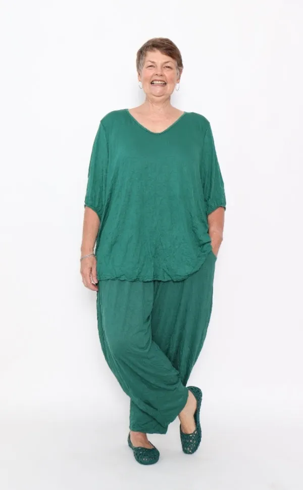 7718  Comfy Pants Green