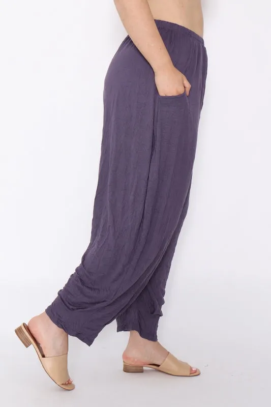 7718 Ink comfy cotton pants