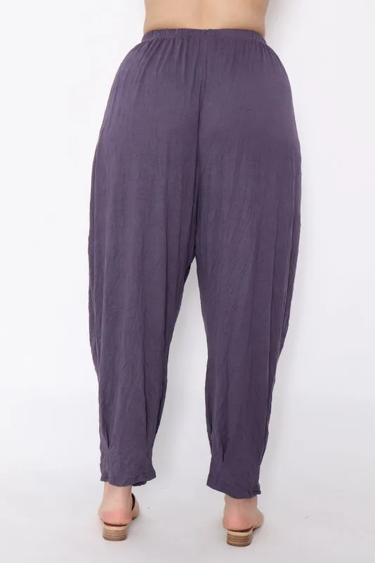7718 Ink comfy cotton pants