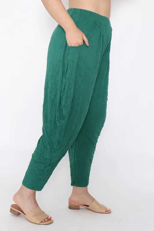 7774 Green Harem pants
