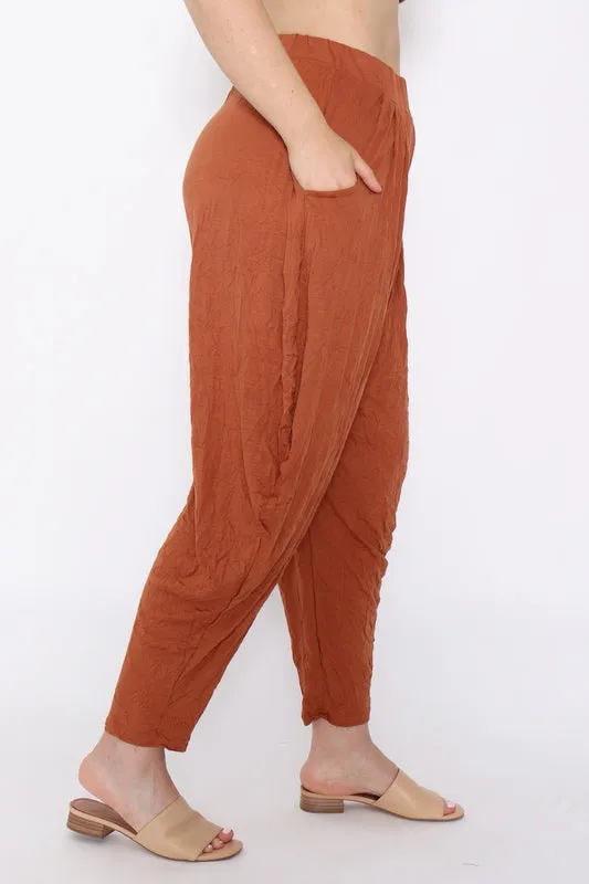 7987 Rust top & 7774 pants