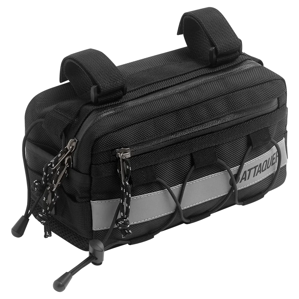 Adventure Handlebar Bag Square Black