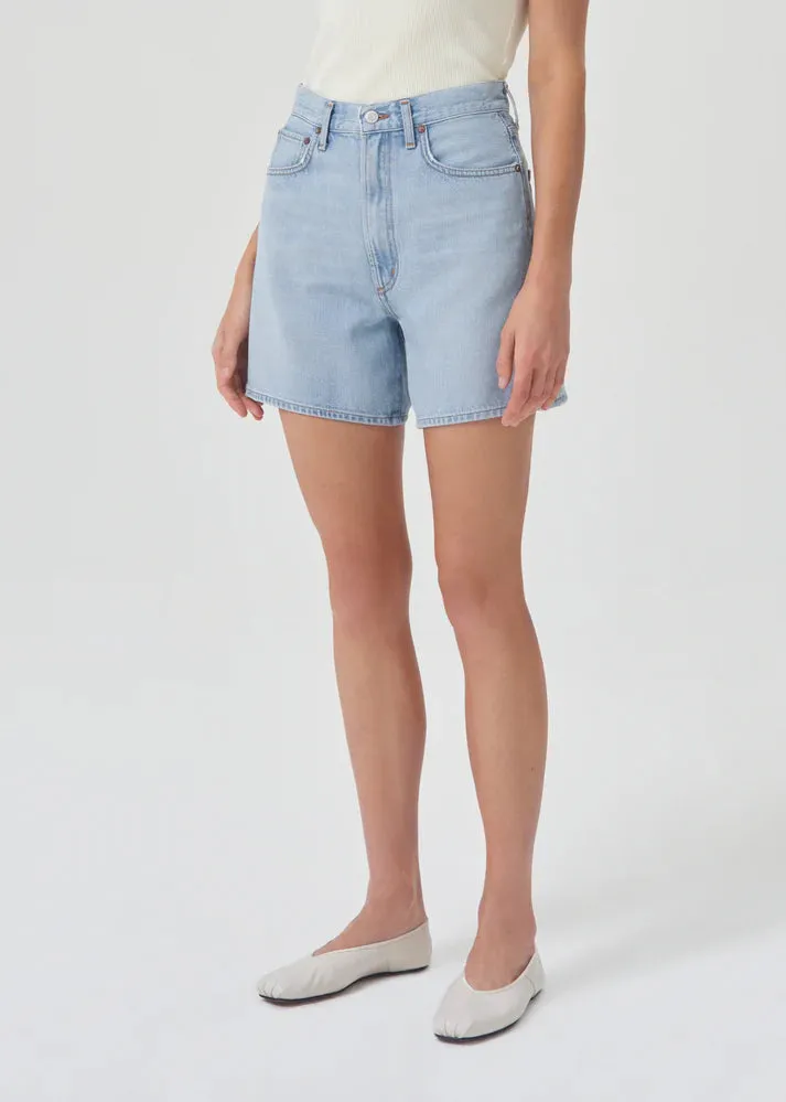 AGOLDE Stella High Rise Short