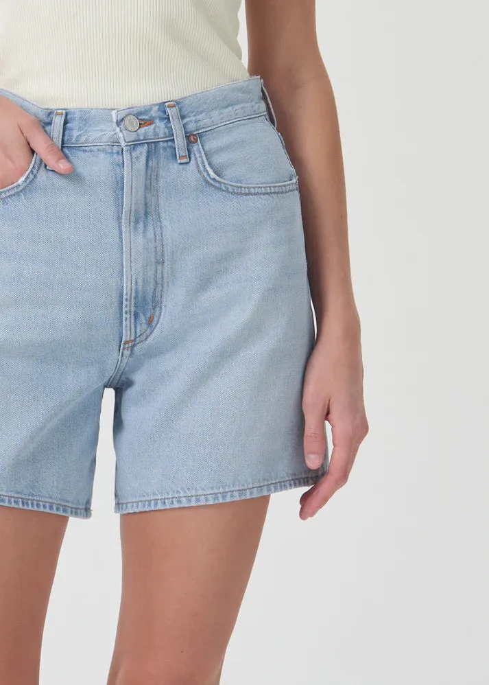 AGOLDE Stella High Rise Short