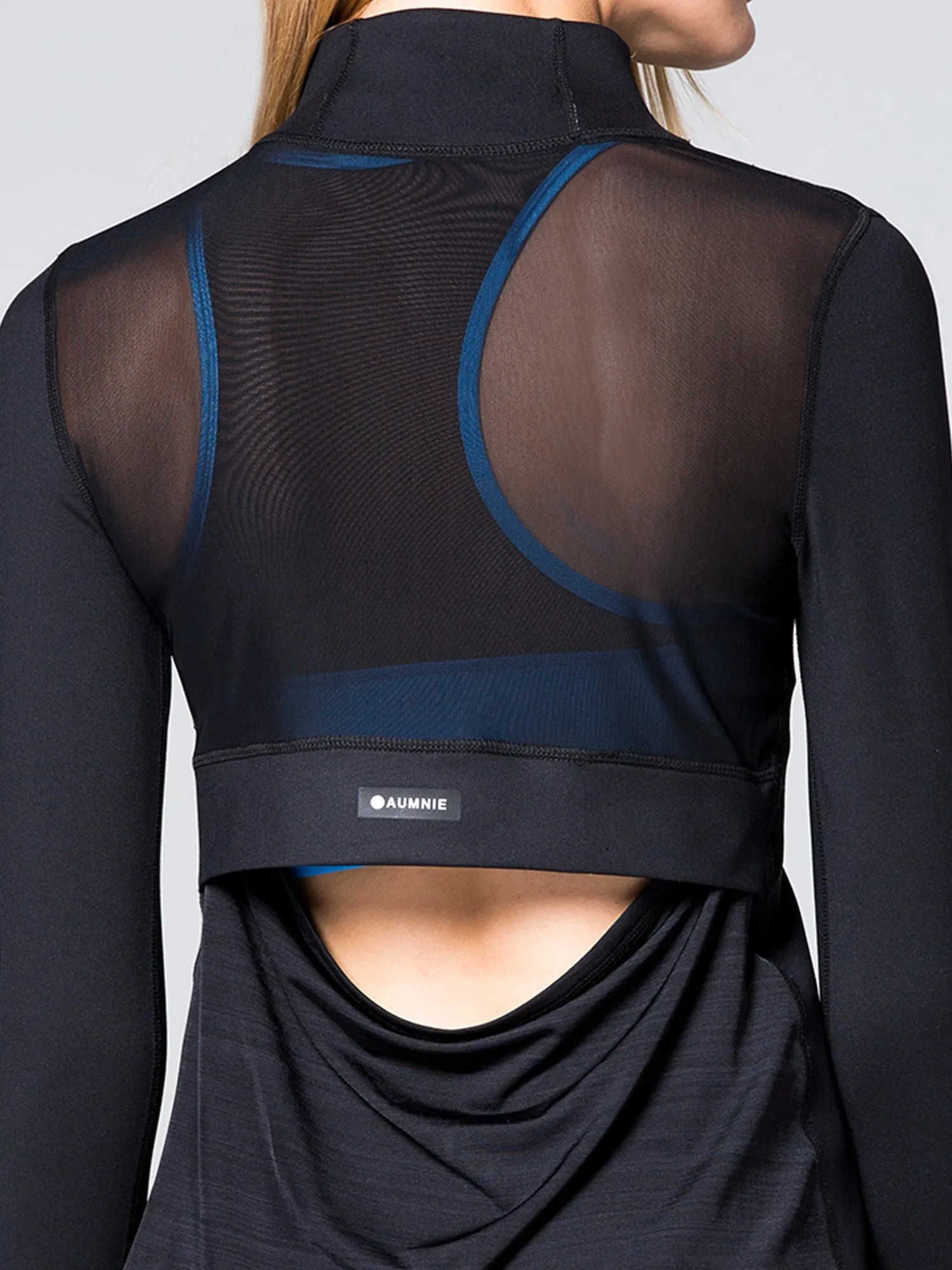 AIR JACKET, BLACK/BLACK MESH