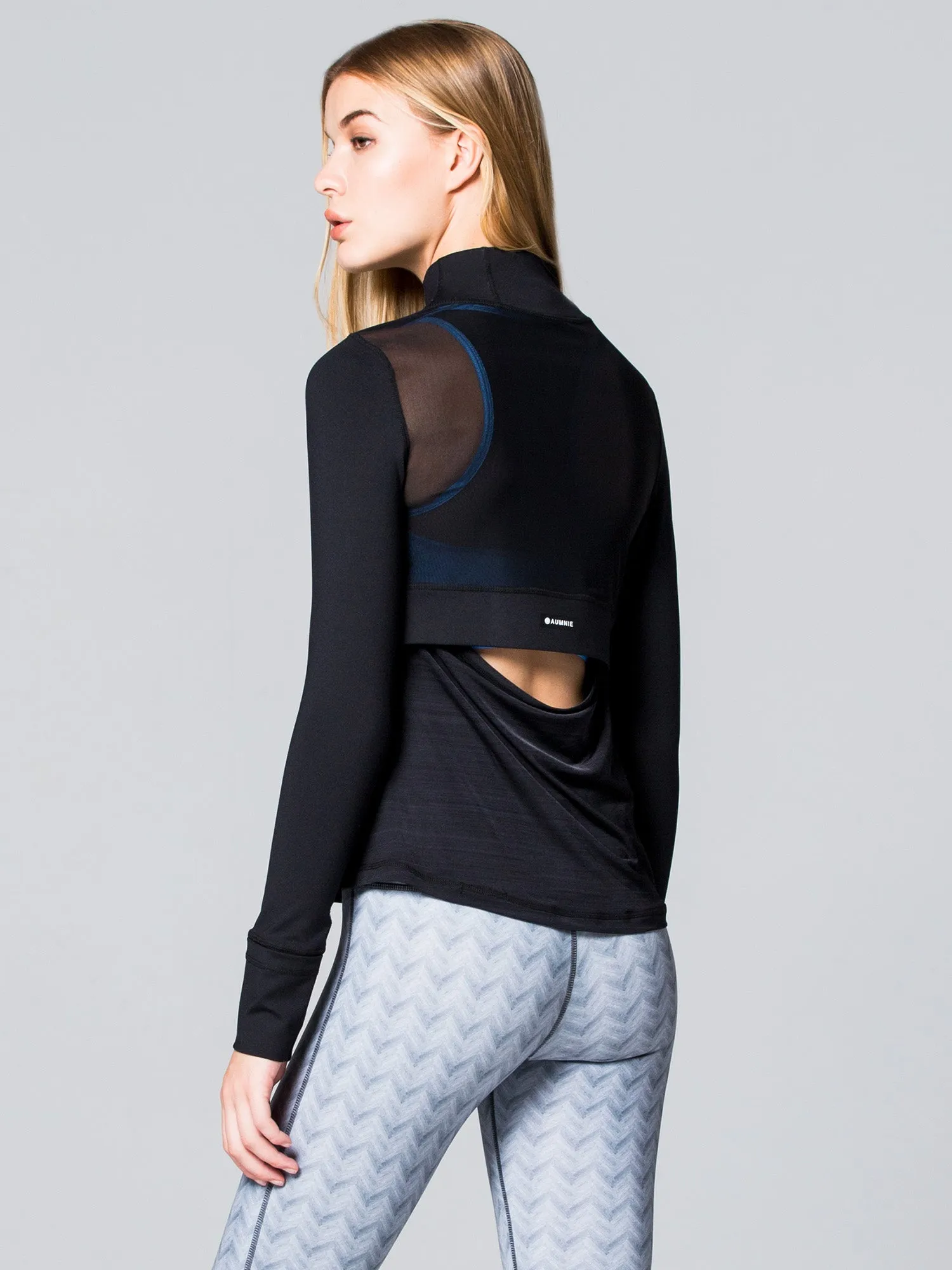 AIR JACKET, BLACK/BLACK MESH