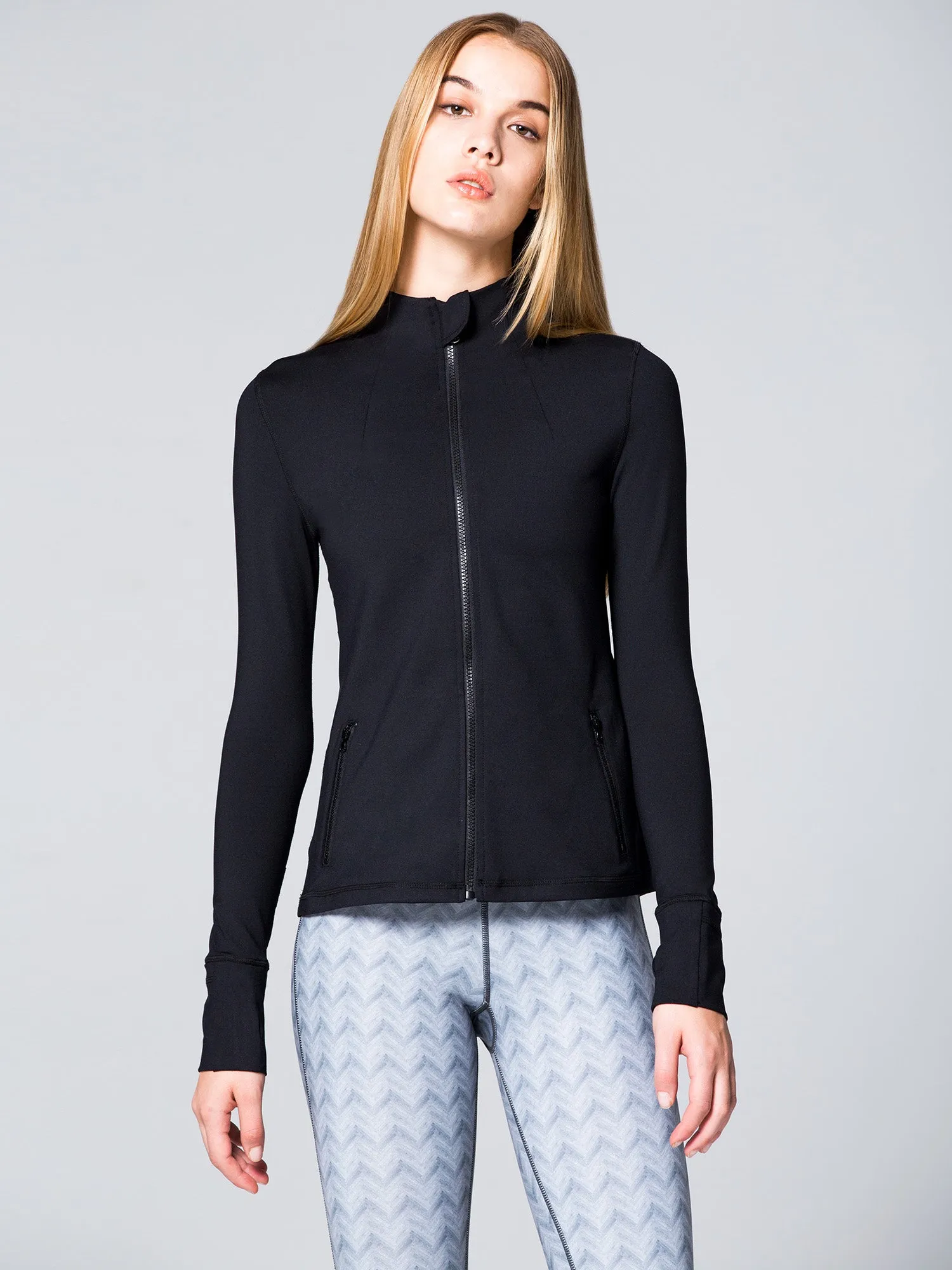 AIR JACKET, BLACK/BLACK MESH