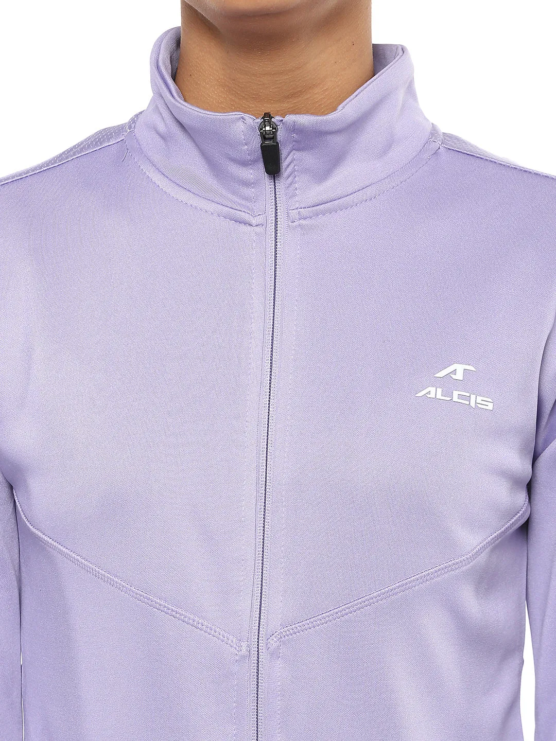 Alcis Womens Solid Violet Jacket 516WJK385
