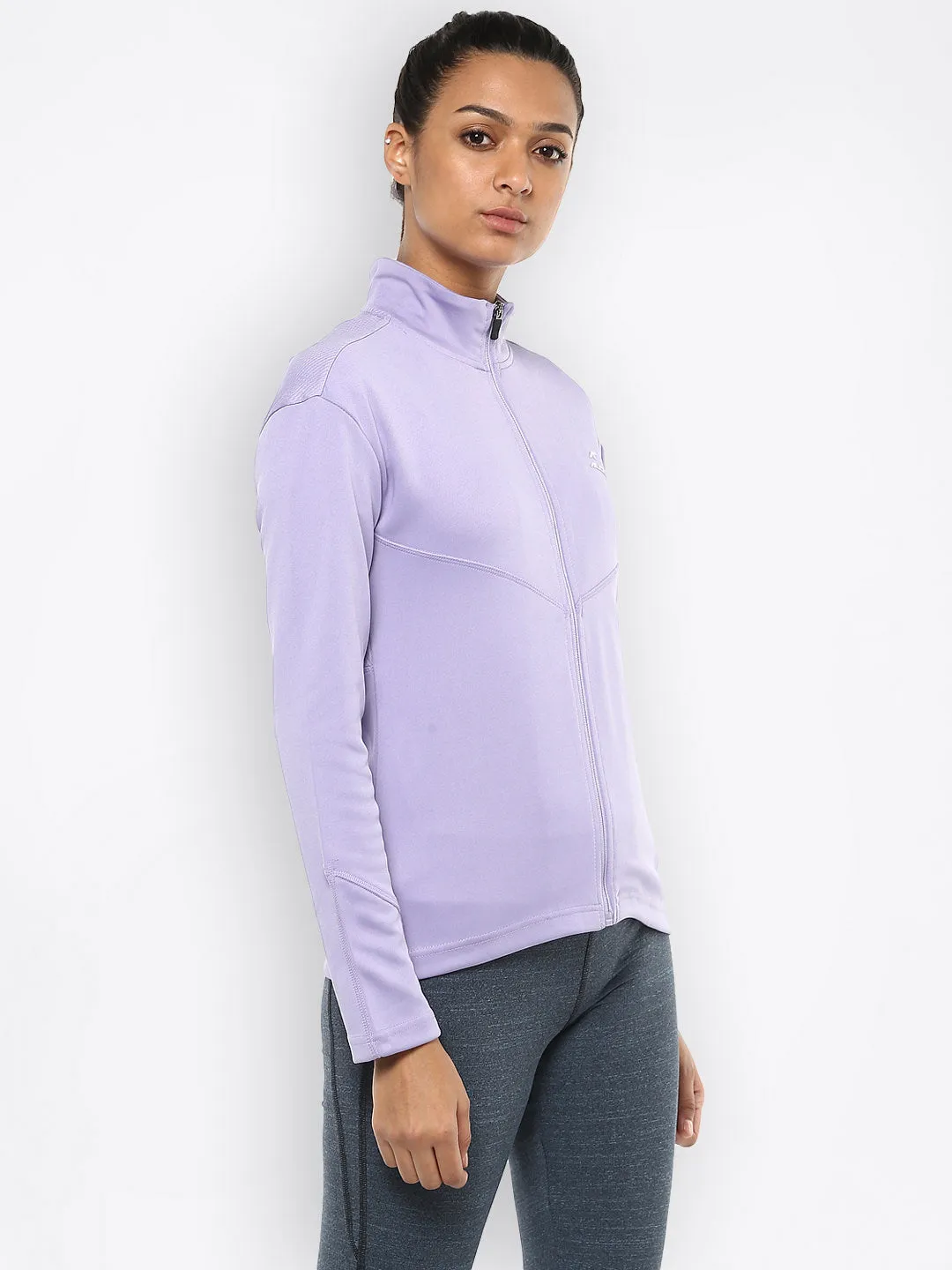 Alcis Womens Solid Violet Jacket 516WJK385