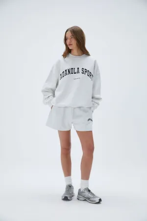 AS Sweat Shorts - Light Grey Melange
