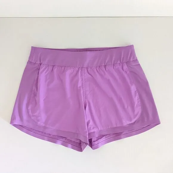 Athleta Go The Distance Thistle Purple Shorts Women's Small