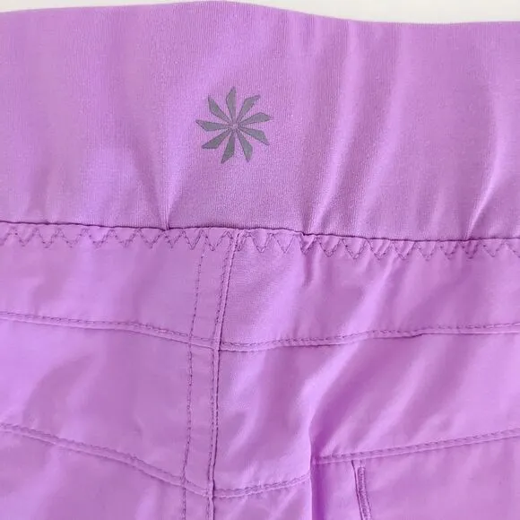 Athleta Go The Distance Thistle Purple Shorts Women's Small