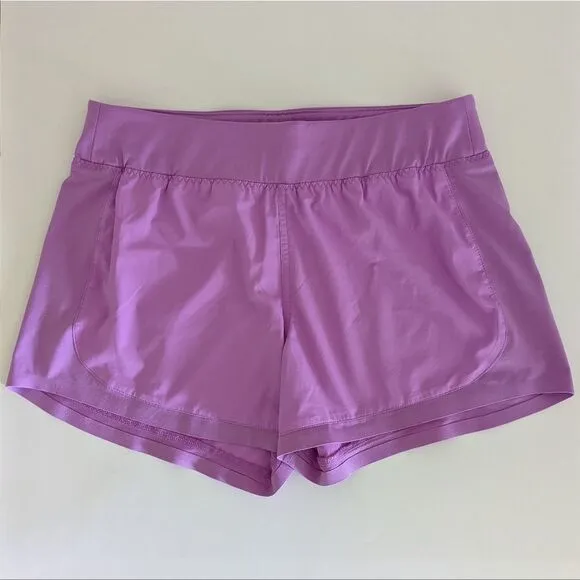 Athleta Go The Distance Thistle Purple Shorts Women's Small