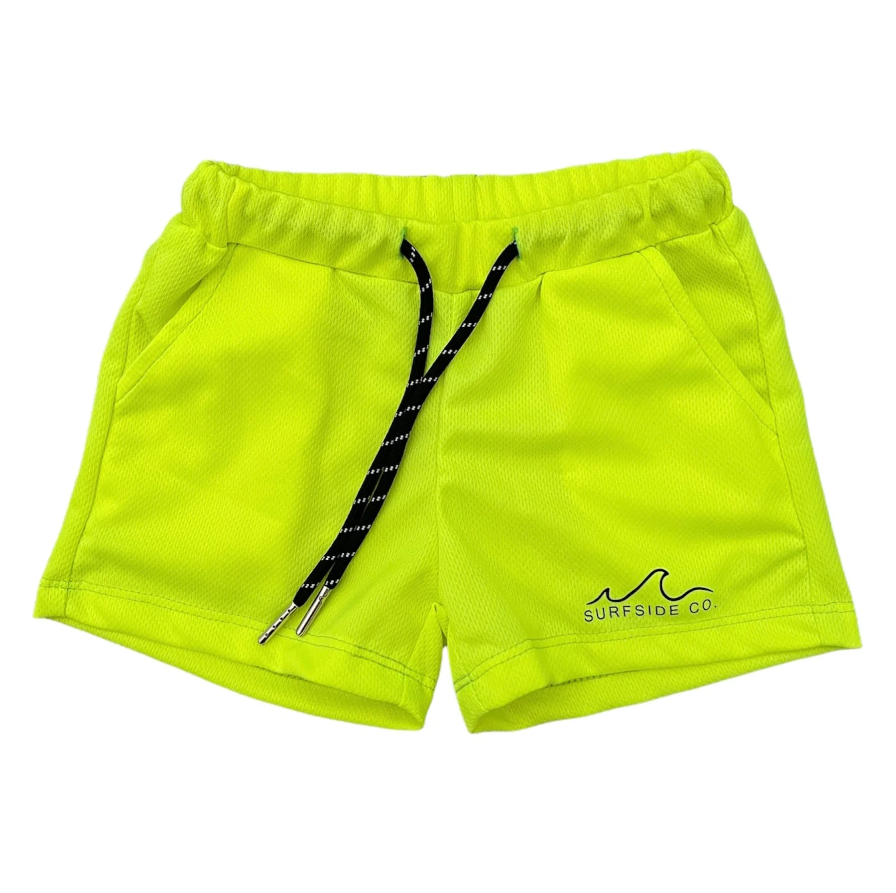 Athletic Shorts- Neon Yellow