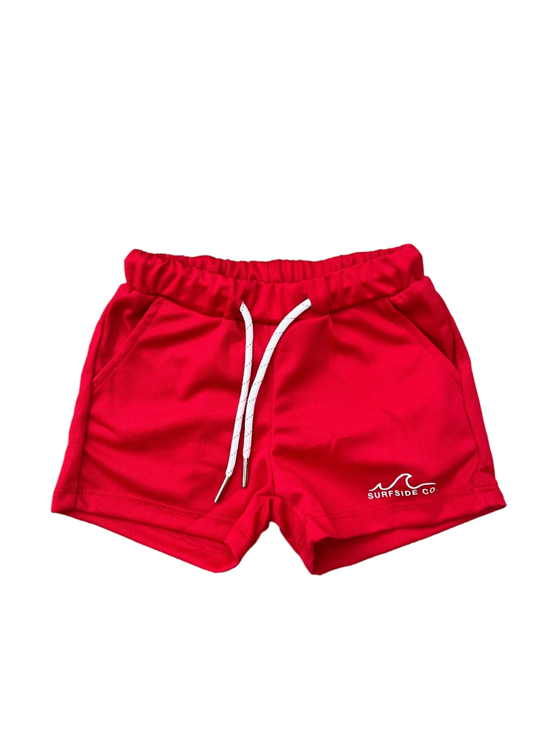 Athletic Shorts- Red