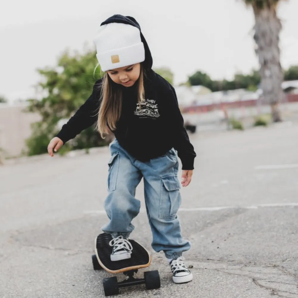 Baby Hoodie | Knuckleheads Black No Bad Days Infant Hoodie
