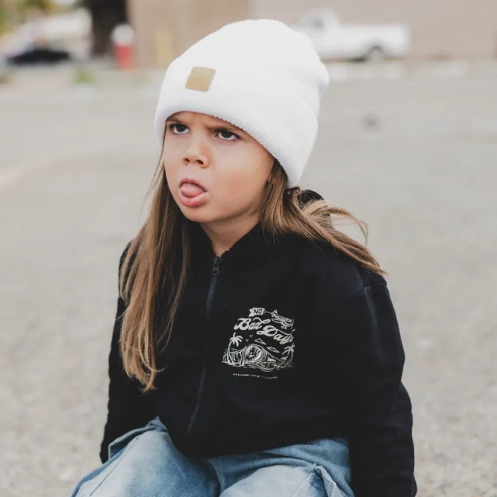 Baby Hoodie | Knuckleheads Black No Bad Days Infant Hoodie