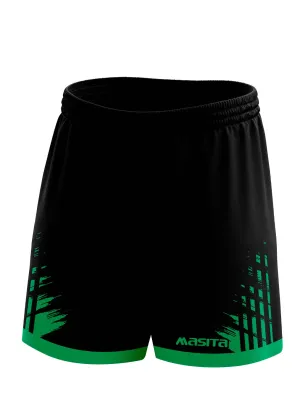 Barkley Gaelic Shorts Black/Green Adult