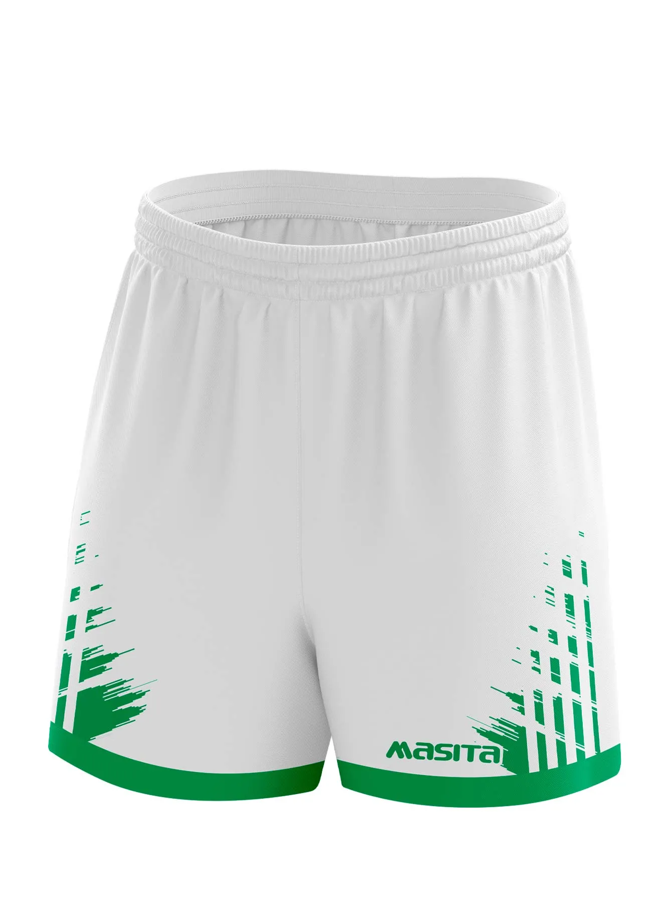 Barkley Gaelic Shorts White/Green Kids