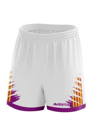 Barkley Gaelic Shorts White/Purple/Amber Adult