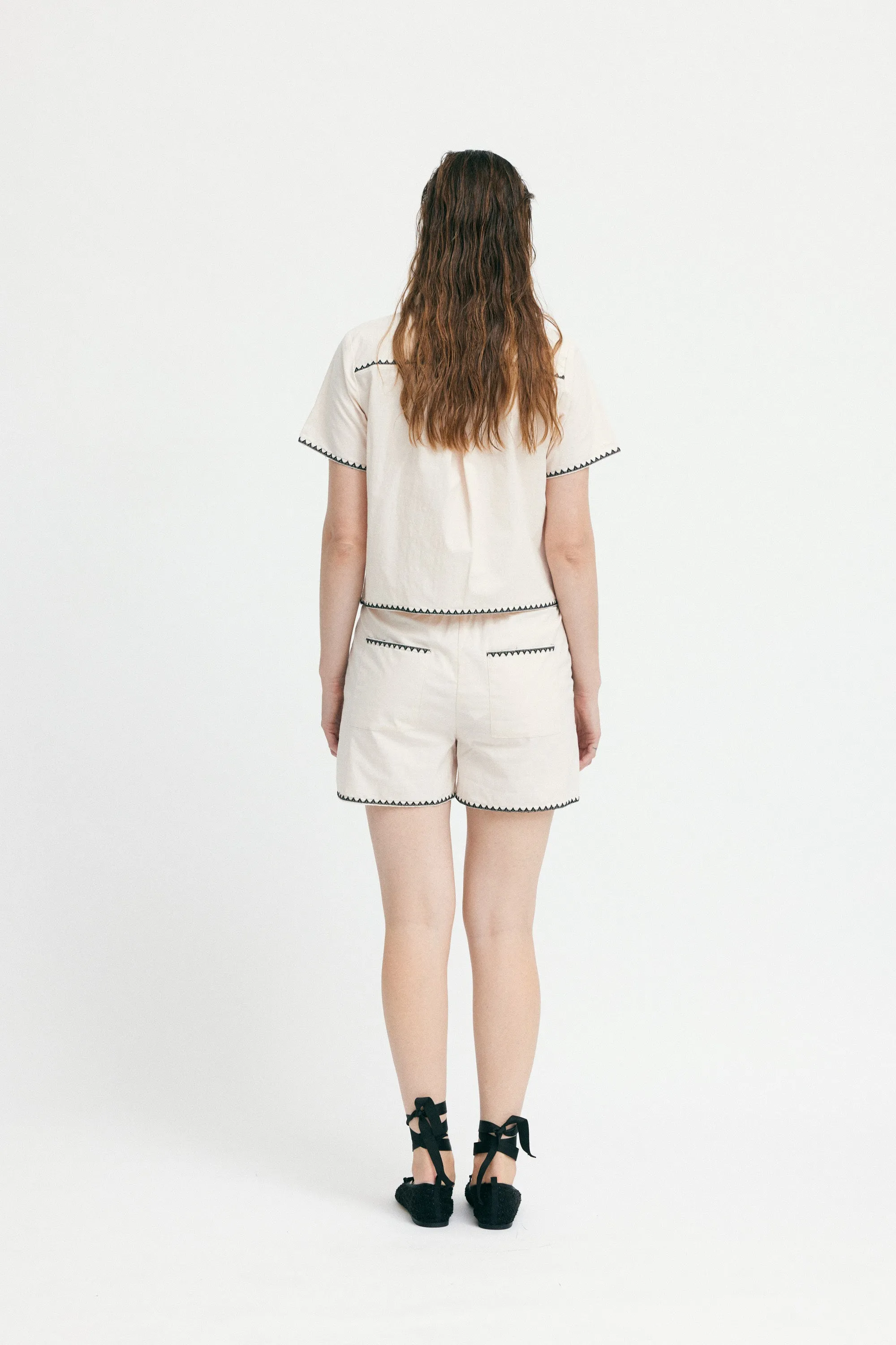 BeatriceRS Shorts Light Peach