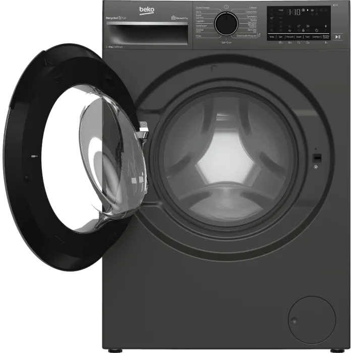 Beko 9 kg Grey Front Loader Washing Machine - BAW202