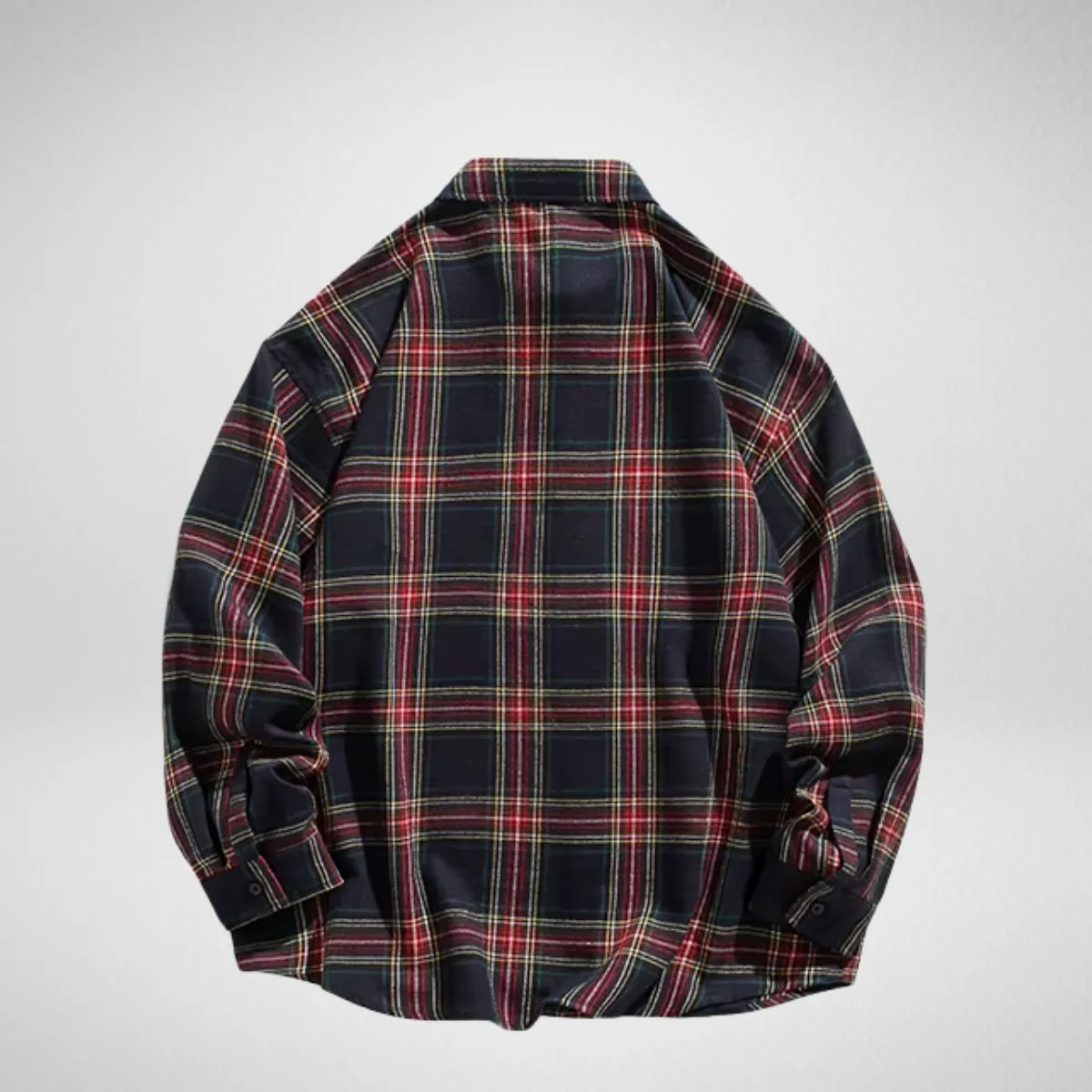 BelleYork | Vintage Plaid Loose Shirt