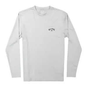 Billabong Diamond Shoreline LF LS Rashshirt - Light Grey Heather