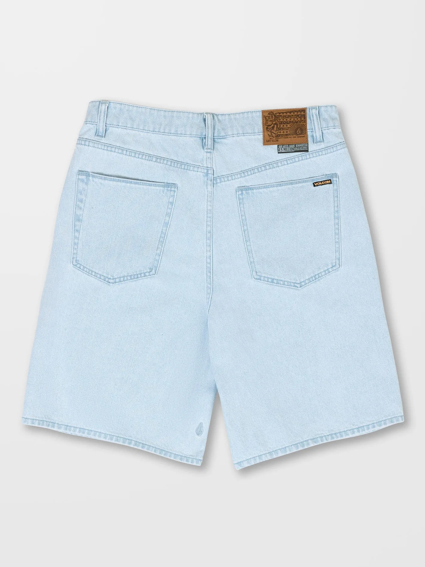 Billow Denim Short - LIGHT BLUE