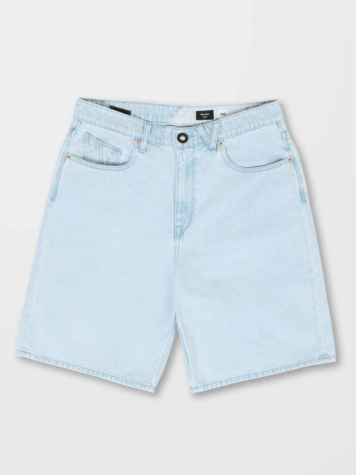 Billow Denim Short - LIGHT BLUE