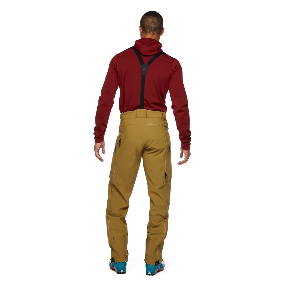 Black Diamond Mens Dawn Patrol Pants Dark Curry 2023