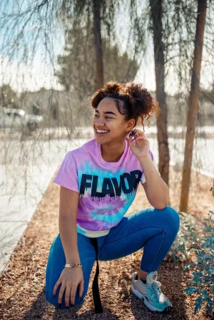 Black Flavor | Jelly Lavender Sky Tee