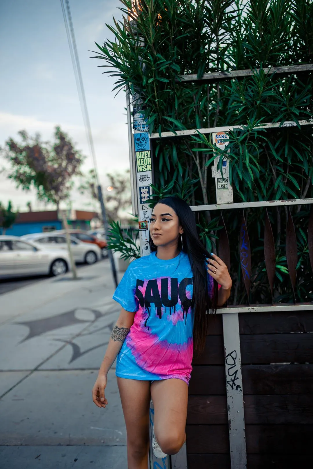 Black Sauce | Cotton Candy Tee