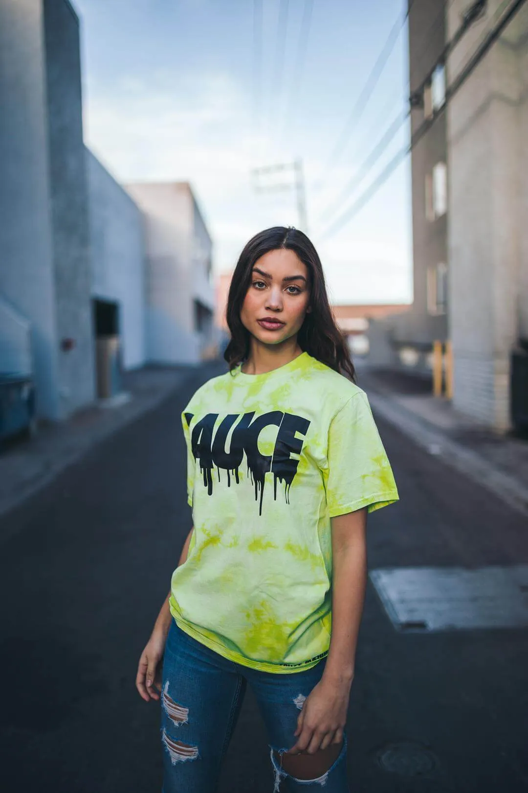 Black Sauce | Lime Cloud Tee