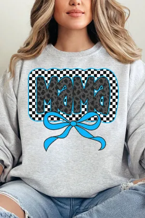 Blue Leopard Luxe Mama Unisex NuBlend Crew Sweatshirt