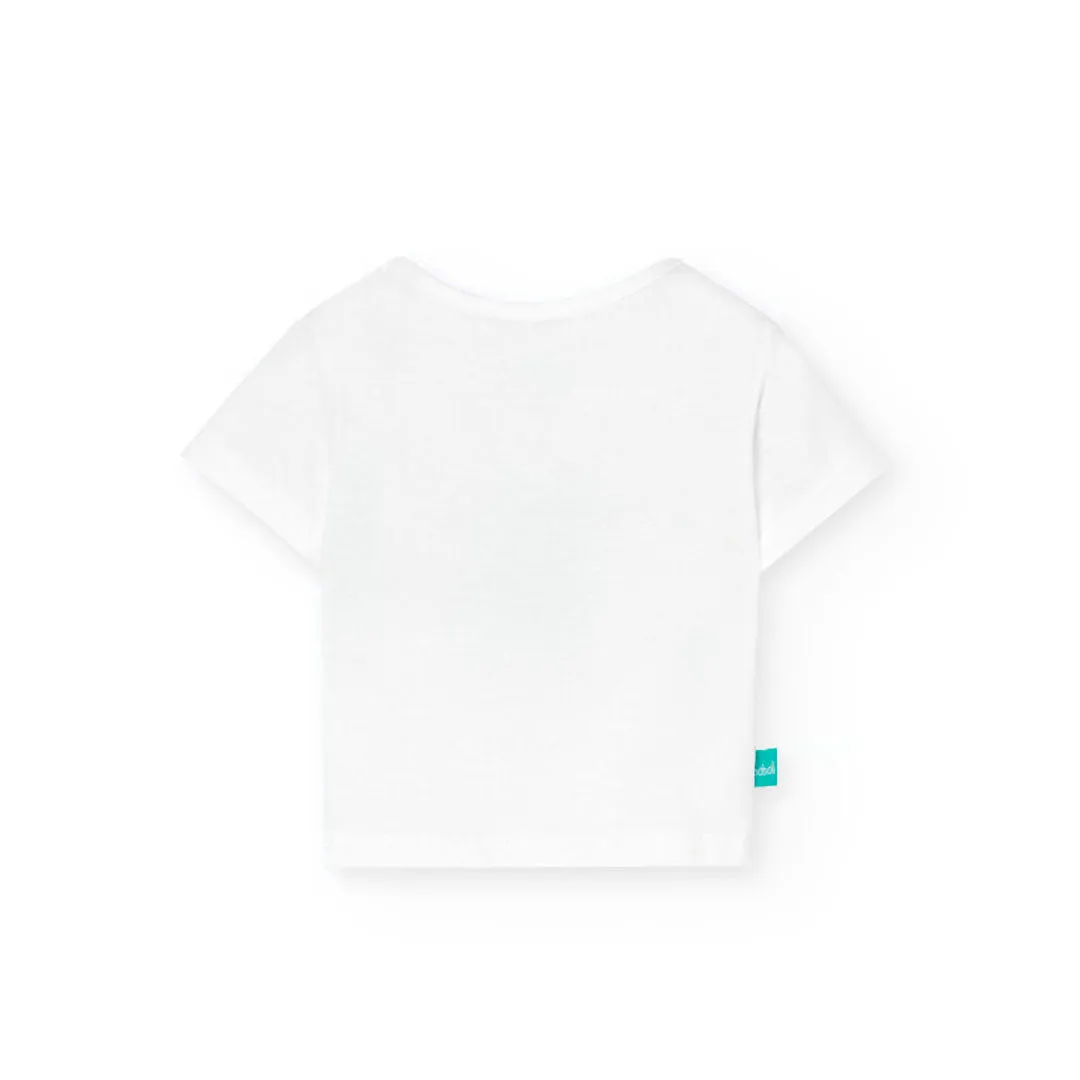 Boboli Baby Girls 2 Piece T-Shirt And Shorts Outfit
