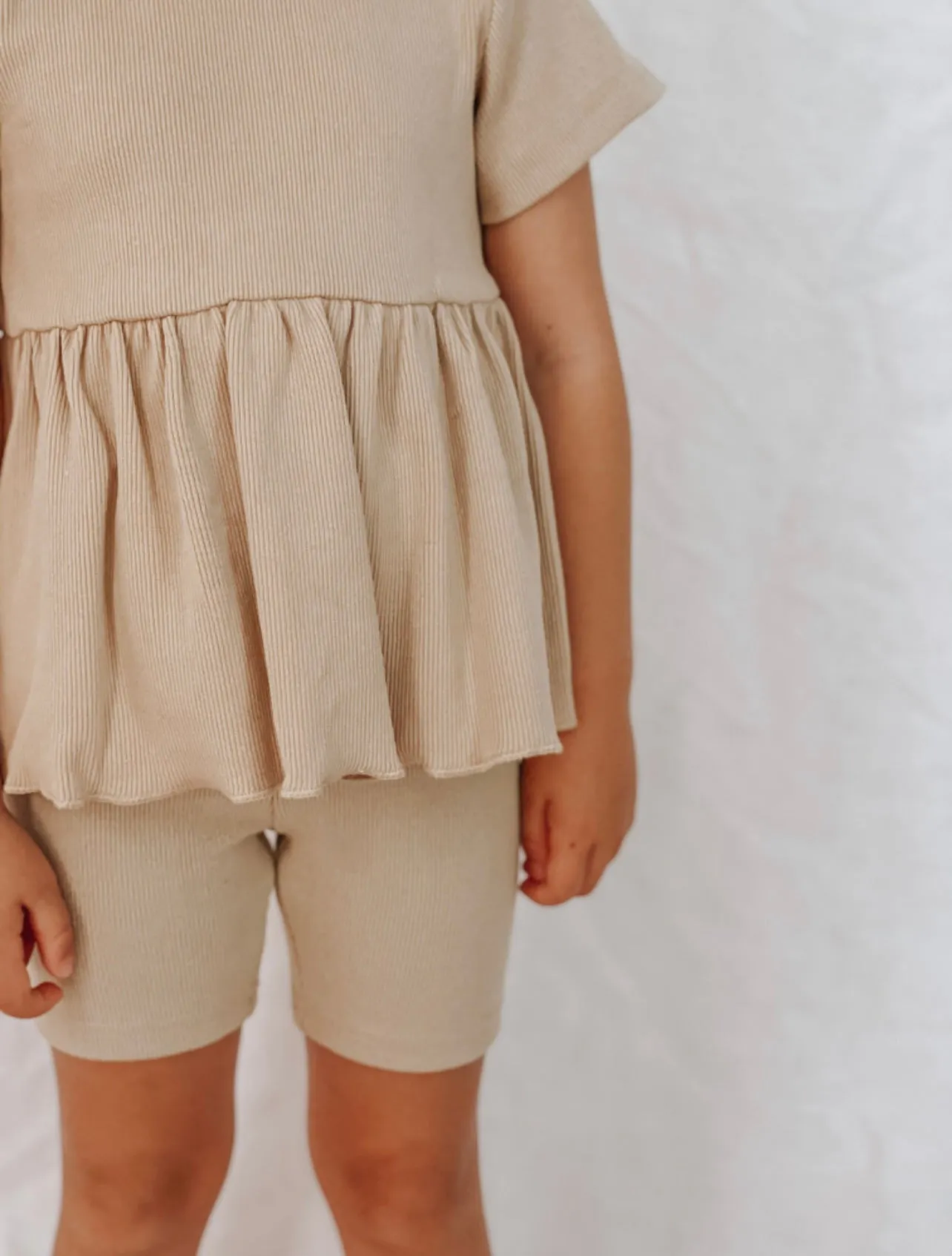 Bonnie & Harlo Bike Shorts | Neutral