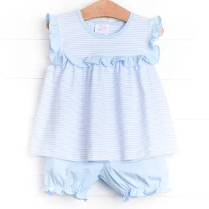 Bonnie Bloomer Set, Blue